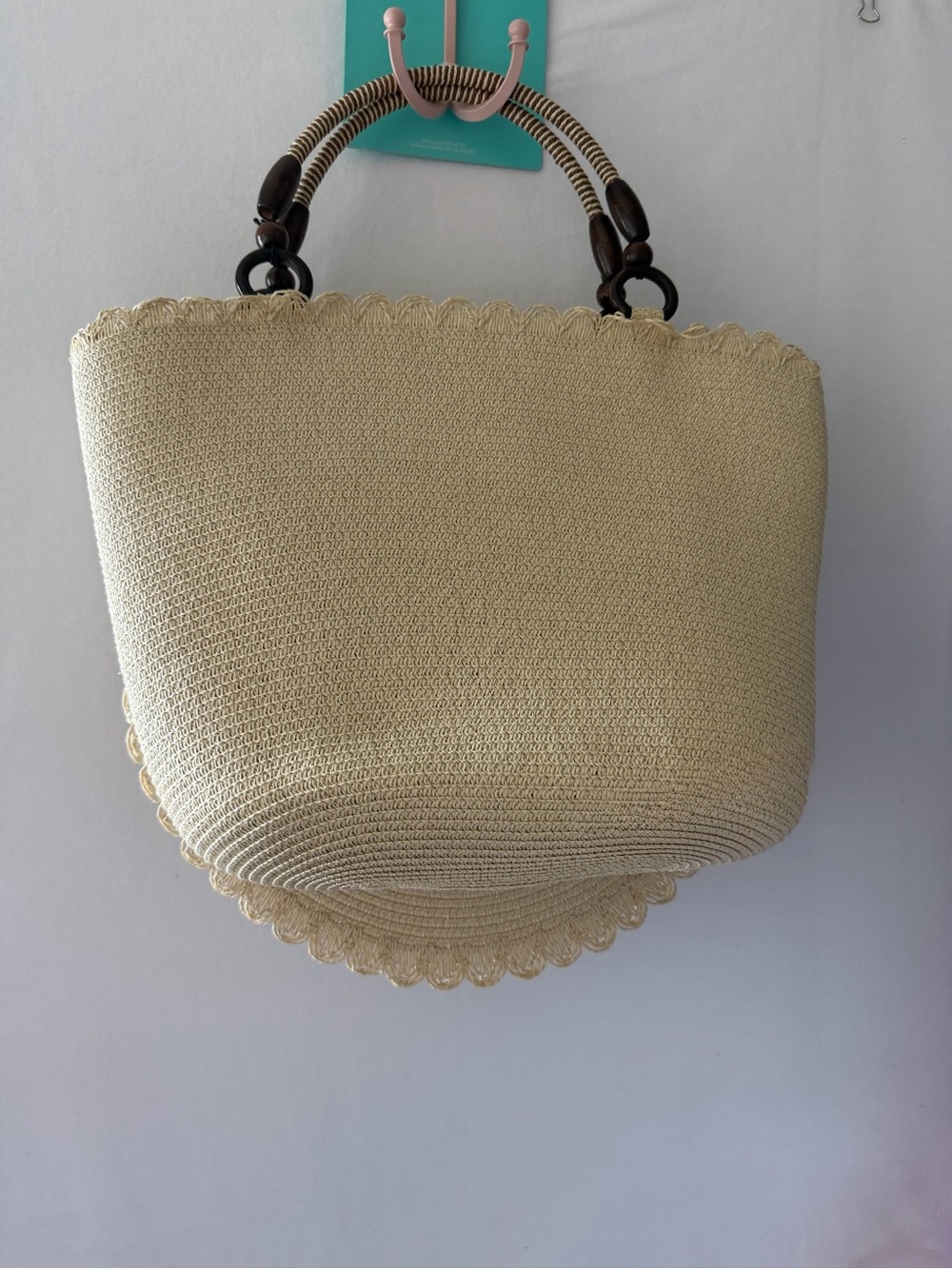 2 in 1 Paloma Straw Hat & Bag Matching Set ~ NWT - Picture 5 of 14